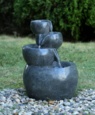 Vandkunst i Terrazzo look med lys