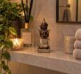 10cm Knælende Thai Buddha