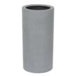 80cm cylinder krukke / sort eller grå glasfiber