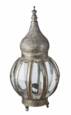 Orientalsk bordlampe med glas - Afhentning