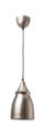 Høj smal pendel / køkkenlampe i aluminium