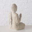Beige/sand Buddha  figur 24cm