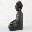 50cm Buddha Figur brun antik