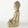 Buddha figur i guld resin - 30cm
