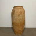 Vase med mønster i Terracotta - H.65xØ.35