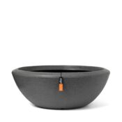Lav bowle rib - sort eller antrazit - Ø.61cm + Ø.92cm - Livstidsgaranti