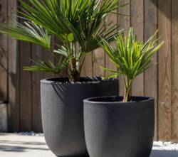 Sort glat Ball krukke smooth black