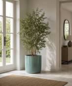 Green Jade - Glaseret cylinder krukke - Ø.40+Ø.50+Ø.60