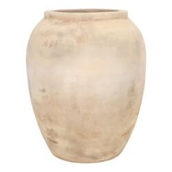 Terracotta antik lys choko havekrukker - Alle Ø.53 - H.39 + H.49 + H.63cm