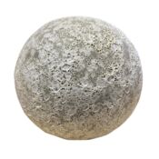 Store keramik kugler med lava look - Ø.50 + Ø.60