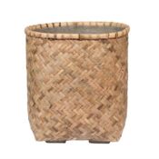 Plantekrukker med Cement og Bambus