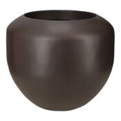 Plantekrukke i mokka glasfiber - Ø.68cm