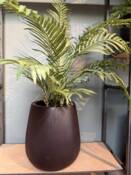 Let konisk plantekrukke i mokka glasfiber - Ø.44 eller Ø.66