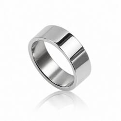 8mm Stålfingerring til Mænd