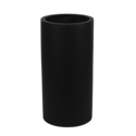 Cylinder krukke / sort eller grå glasfiber - 60cm eller 80cm