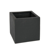 Store Sorte + Grå krukker - Firkantede plantekummer - Udendørs